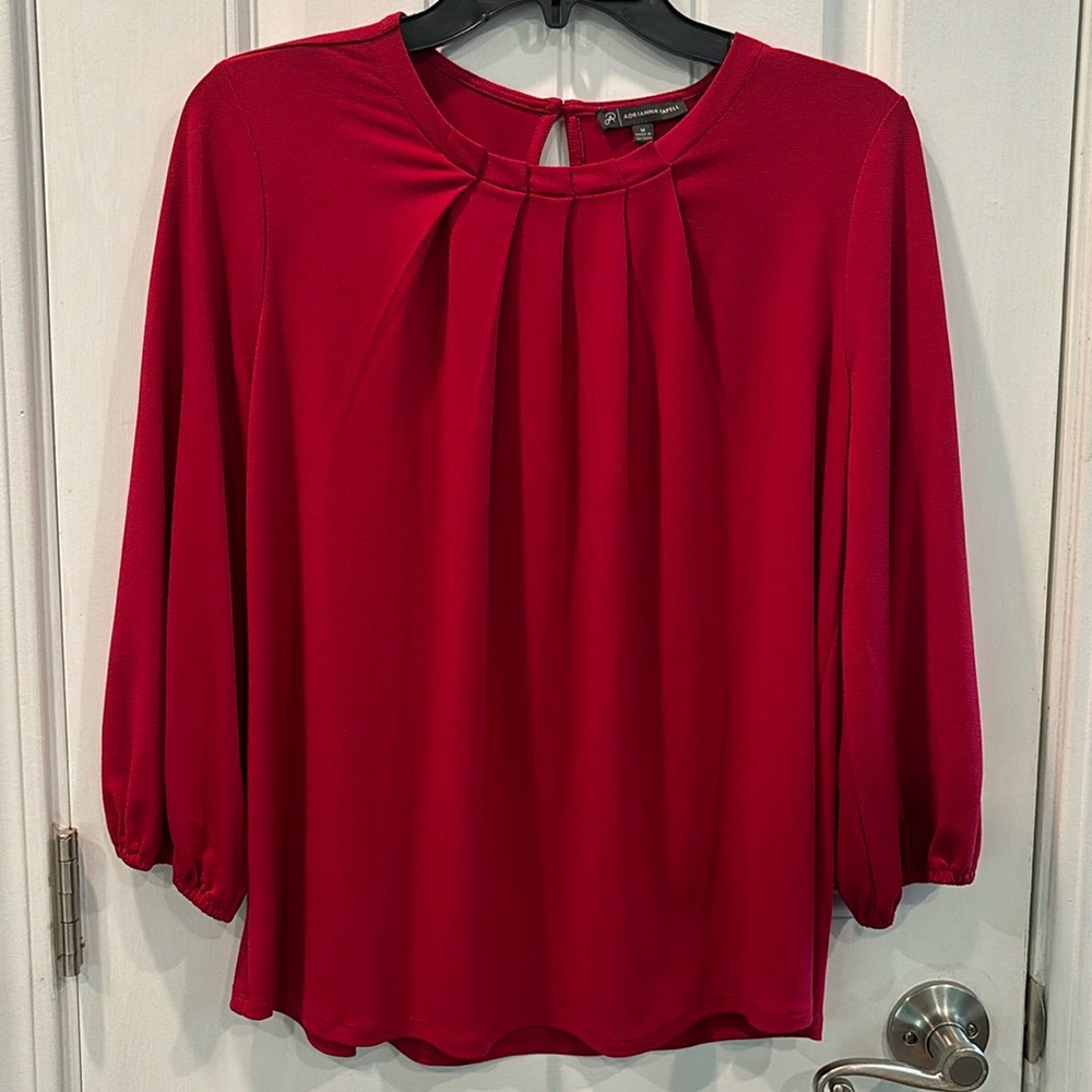 Adriana Papell size medium blouse